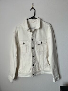 Lee White Denim Jacket